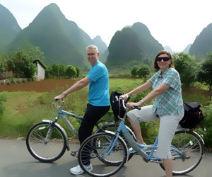 bike around yangshuo countryside