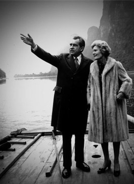 Nixon and his wife visited Guilin